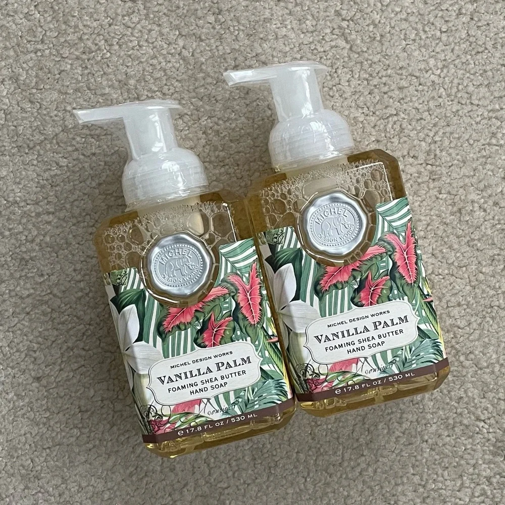 Michel Design Works Vanilla Palm Foaming Hand Soap (2-Pack)